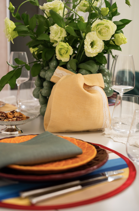 Reversible Striped Placemat