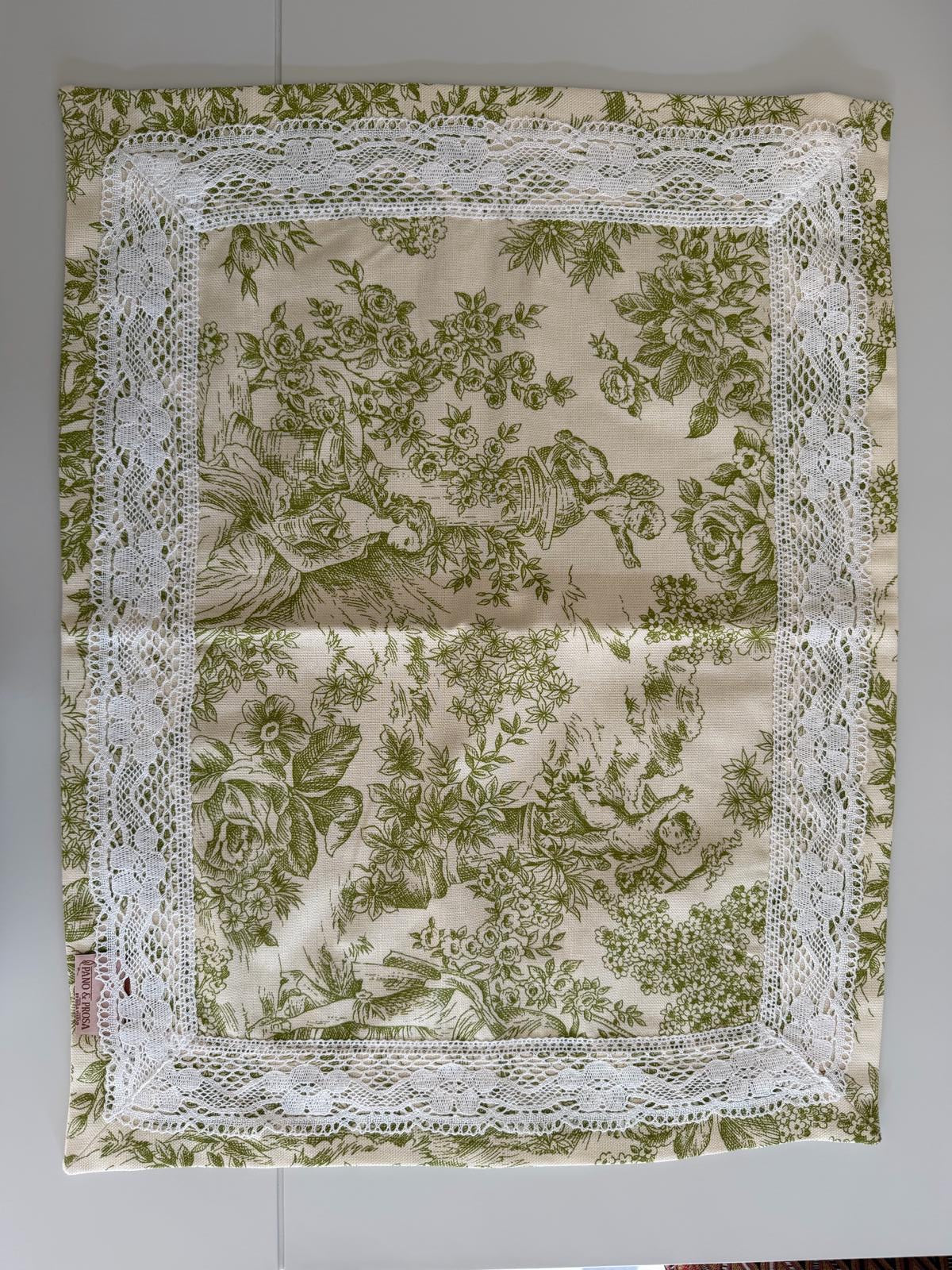 Individual Toile de Jouy Branco