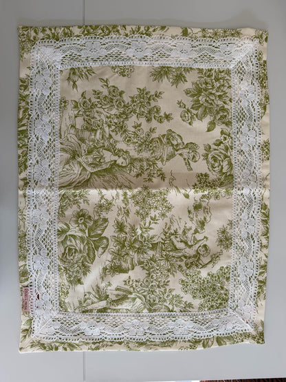 Individual Toile de Jouy Branco