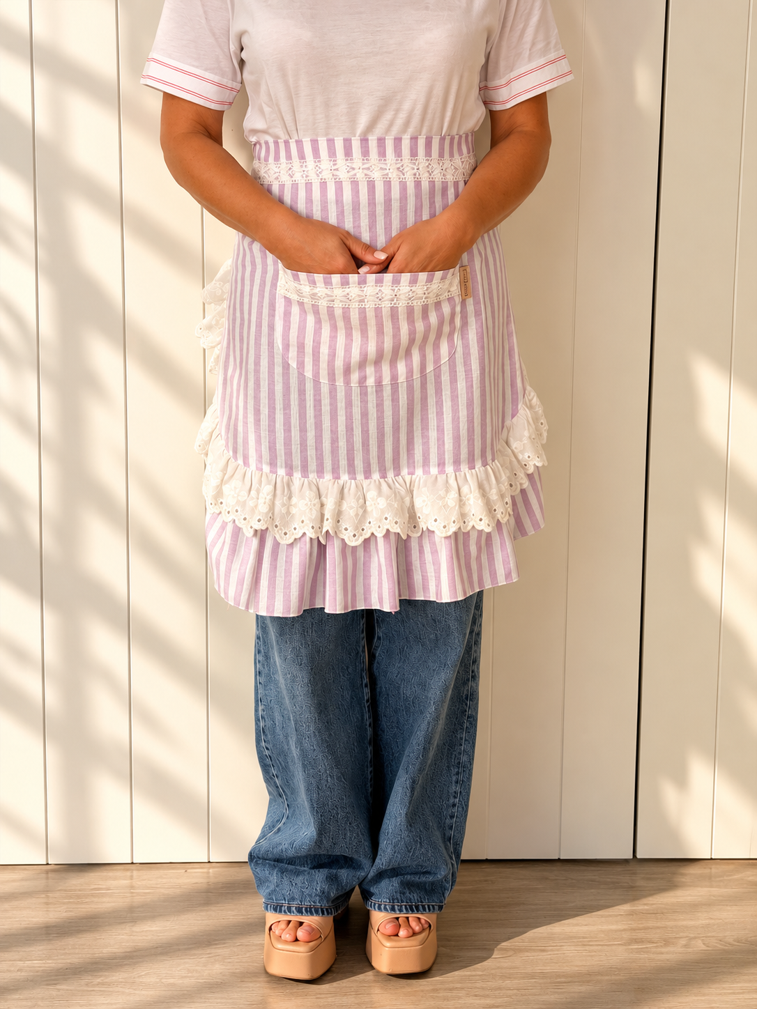 Striped Apron