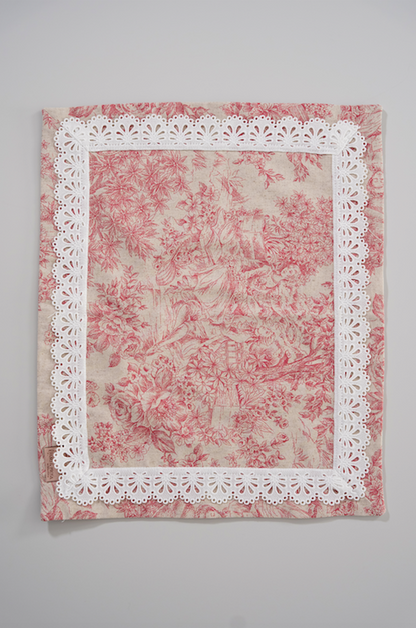 Pink Toile de Jouy Placemat
