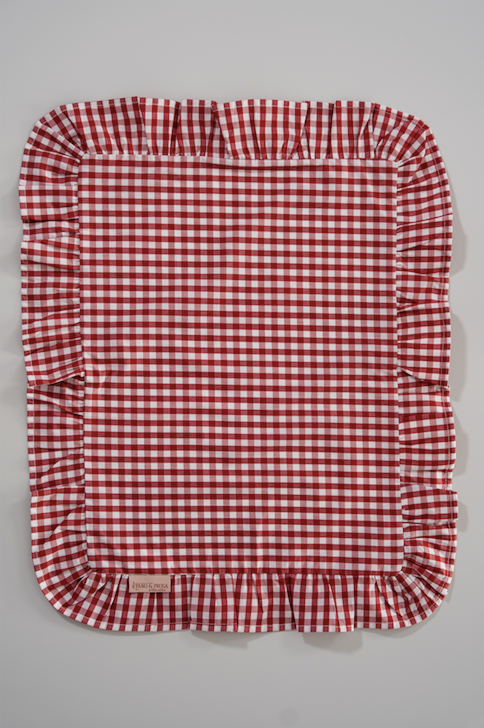 Individual Xadrez Vermelho