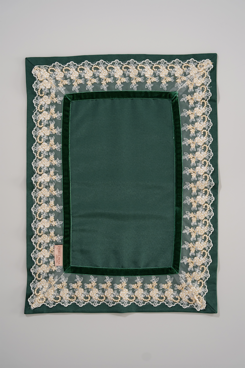 Individual Verde/Dourado