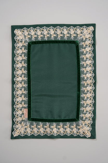 Individual Verde/Dourado