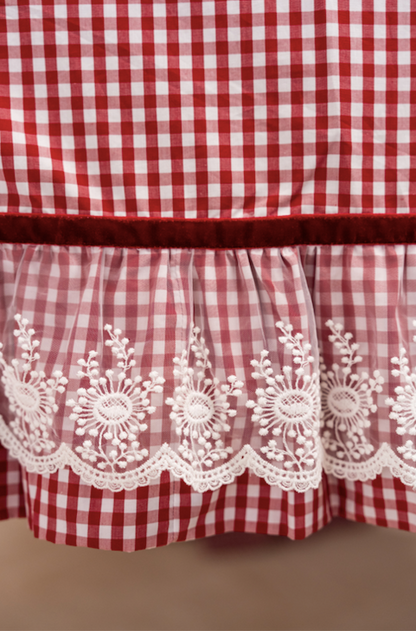 Almeida Garrett Red Tablecloths