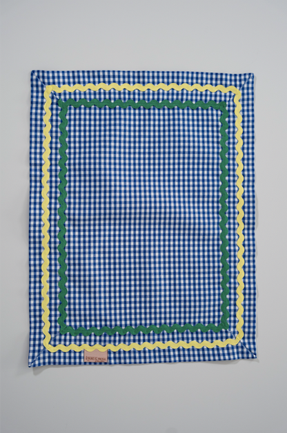 Blue Strong Checkered Placemat