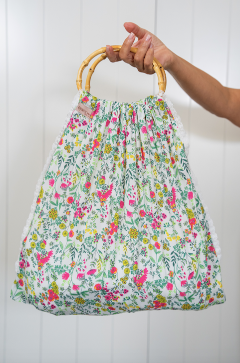 Saco de Pano Flores