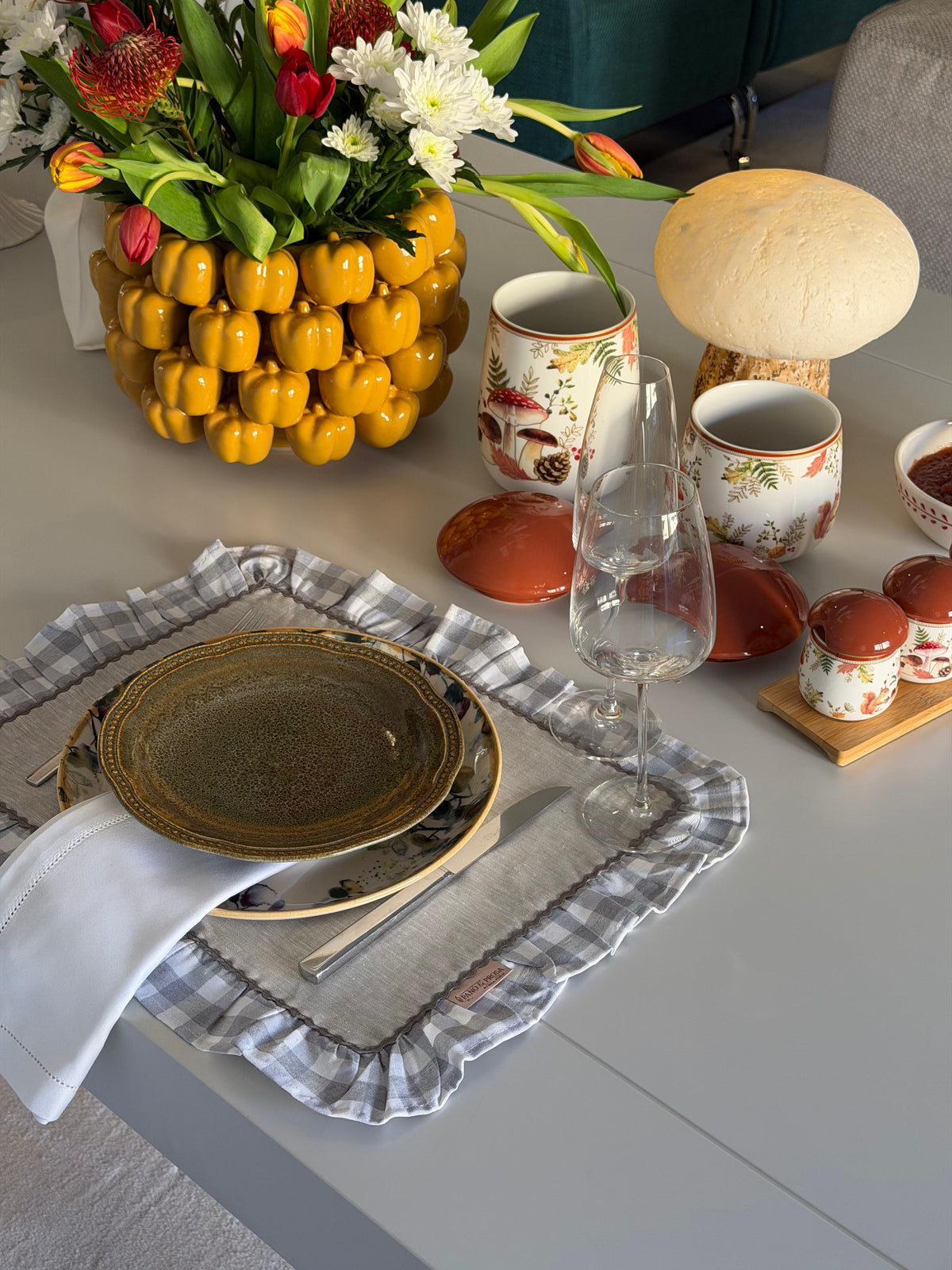 Grey Placemat
